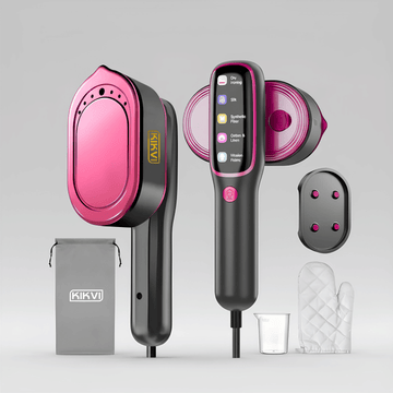 Portable Steam Iron | 2-in-1 Handheld Garment Steamer & Iron | 70% OFF Today